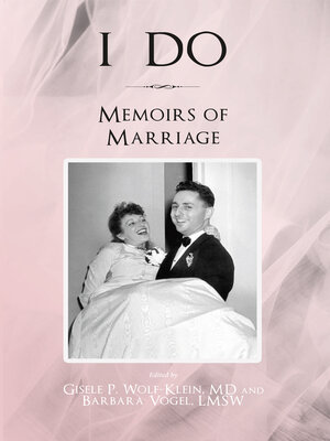 cover image of I Do: Memoirs of Marriage